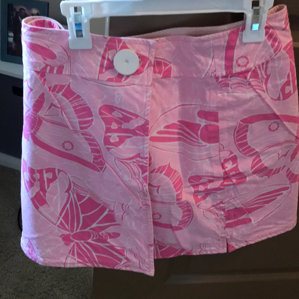 Lilly Pulitzer wrap reversible skirt